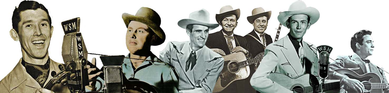 1920s-50s Country-folk, Bluegrass, Honky Tonk