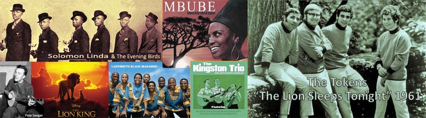 The Lion sleeps tonight 1939-2019
