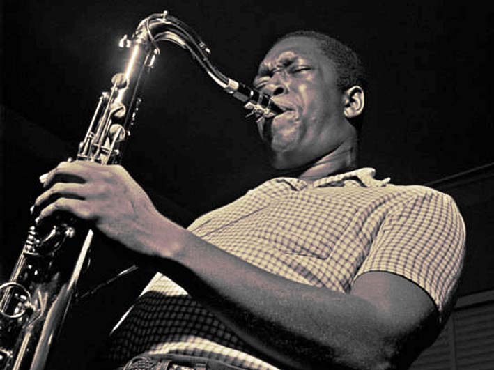 RnB 50s jazz John Coltrane in 1958