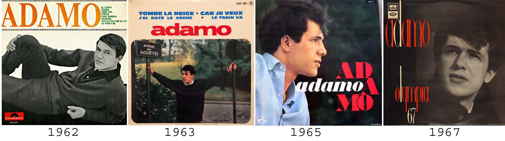 Adamo_4_albums