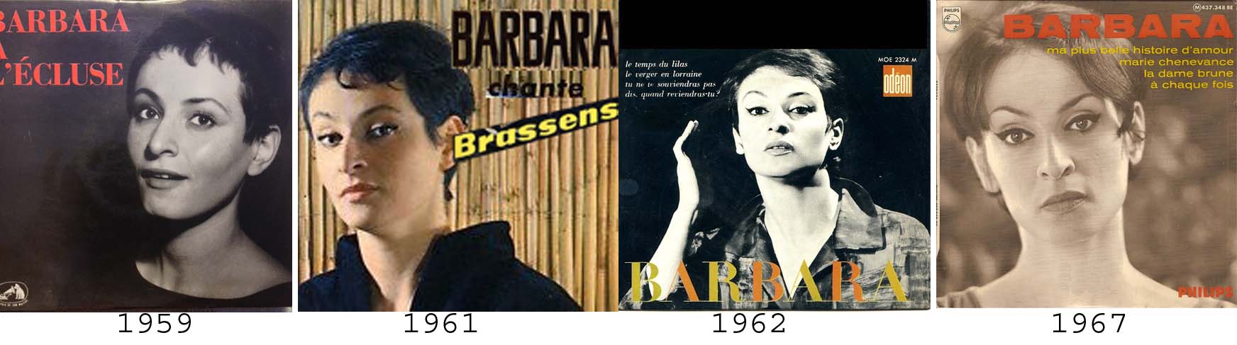 Barbara 1960s - 4 albums
